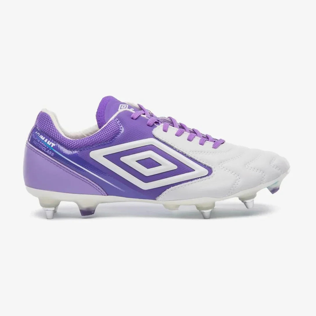 Chuteira Campo Umbro Adamant Master Class Pro Sg - Branco - Imagem 2