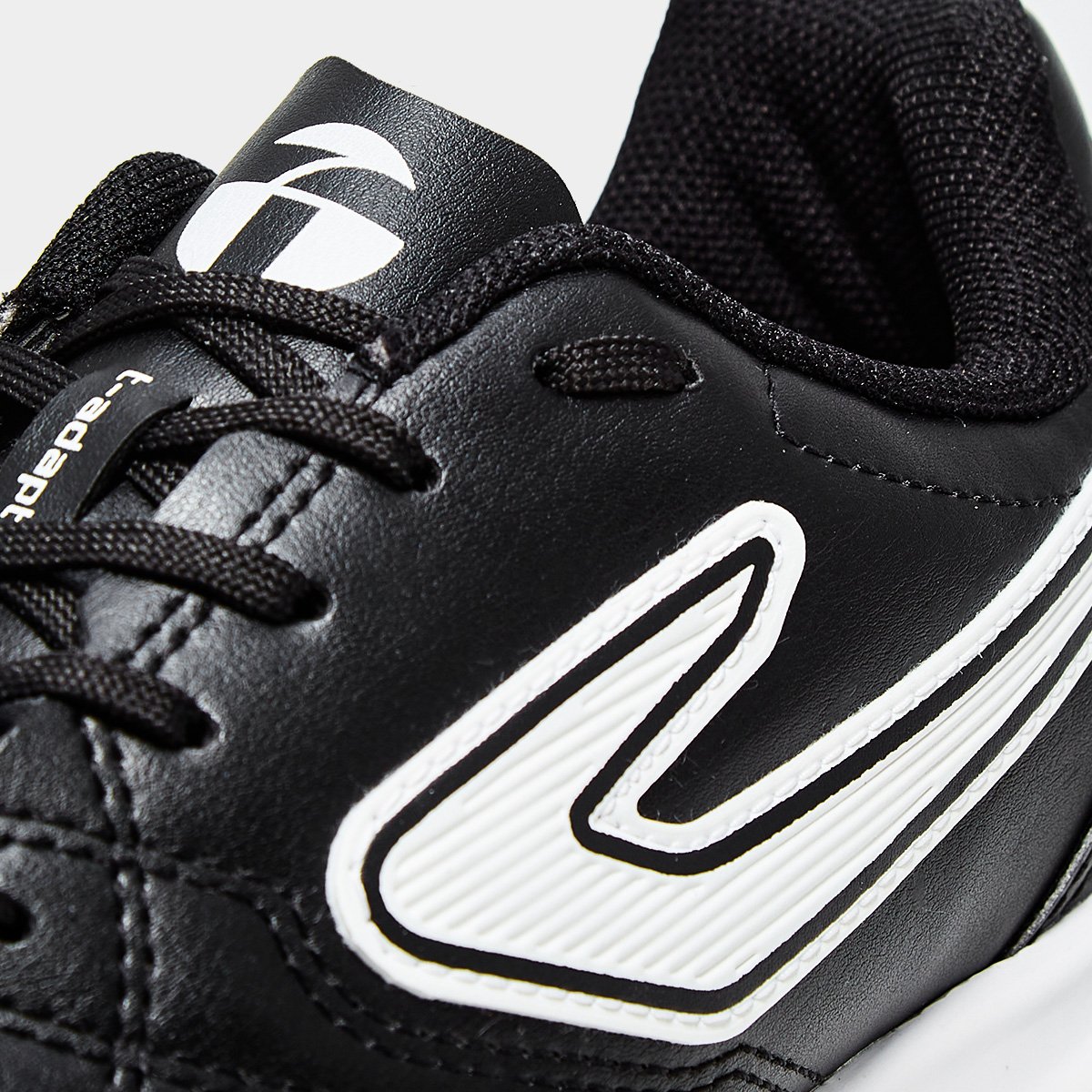 Chuteira Futsal Topper Maestro Club V Unissex - Preto+Vermelho - Imagem 8