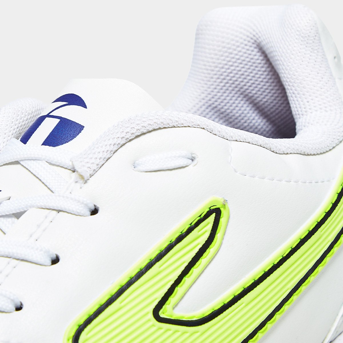 Chuteira Futsal Topper Maestro Club V Unissex - Branco+Verde - Imagem 8