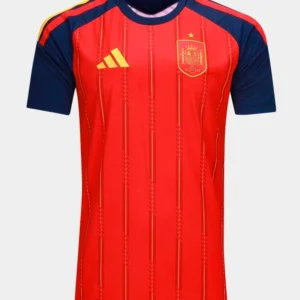 Camisa Seleção Espanha Home Torcedor 2026 Adidas Masculina