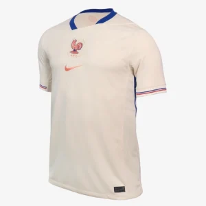 Camisa Nike França II 2025/26 Torcedor Pro - Branco+Azul